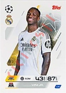 135 Vini Jr. – Match Attax 2025-2026 Topps
