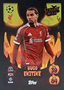ST1 Hugo Ékitike – Match Attax 2025-2026 Topps