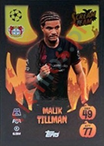 ST12 Malik Tillman – Match Attax 2025-2026 Topps
