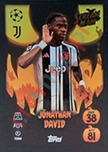 ST16 Jonathan David – Match Attax 2025-2026 Topps