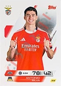209 Antonio Silva – Match Attax 2025-2026 Topps