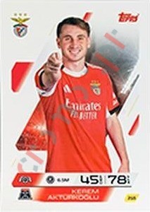 215 Kerem Aktürkoğlu – Match Attax 2025-2026 Topps