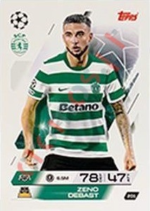 201 Zeno Debast – Match Attax 2025-2026 Topps