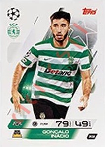 202 Gonçalo Inácio – Match Attax 2025-2026 Topps