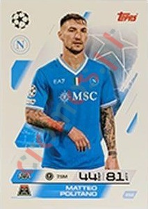 252 Matteo Politano – Match Attax 2025-2026 Topps