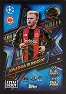 SB4 Jonathan Burkardt – Match Attax 2025-2026 Topps