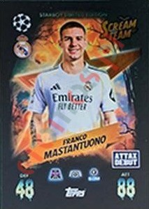 STLE1 Franco Mastantuono – Match Attax 2025-2026 Topps