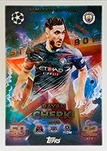 LE24 Rayan Cherki – Match Attax 2025-2026 Topps