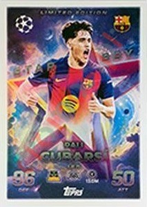 LE5 Pau Cubarsí – Match Attax 2025-2026 Topps