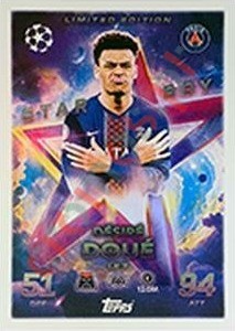 LE7 Désiré Doué – Match Attax 2025-2026 Topps