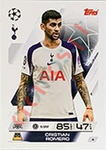 4 Cristian Romero – Match Attax 2025-2026 Topps