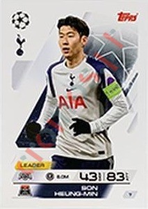 7 Son Heung-Min – Match Attax 2025-2026 Topps