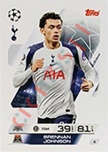 8 Brennan Johnson – Match Attax 2025-2026 Topps