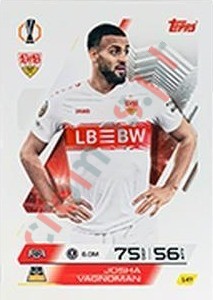 147 Josha Vagnoman – Match Attax 2025-2026 Topps