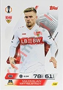 148 Maximilian Mittelstádt – Match Attax 2025-2026 Topps
