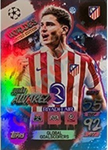 WLE5 Julián Alvarez – Match Attax 2025-2026 Topps