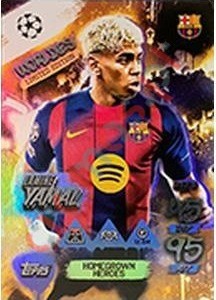 WLE8 Lamine Yamal – Match Attax 2025-2026 Topps