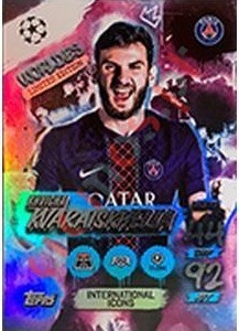 WLE12 Khvicha Kvaratskhelia – Match Attax 2025-2026 Topps