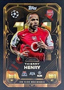 297 Thierry Henry – Match Attax Extra 2025-2026 Topps