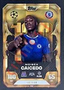 282 Moises Caicedo – Match Attax Extra 2025-2026 Topps
