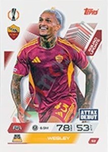 62 Wesley – Match Attax Extra 2025-2026 Topps