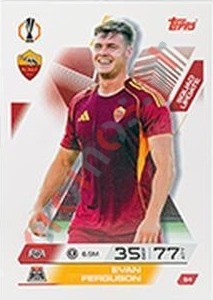 64 Evan Ferguson – Match Attax Extra 2025-2026 Topps