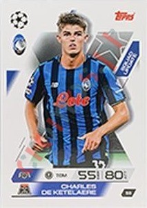 58 Charles De Ketelaere – Match Attax Extra 2025-2026 Topps