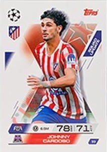 33 Johnny Cardoso – Match Attax Extra 2025-2026 Topps
