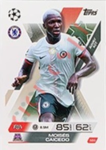 103 Moises Caicedo – Match Attax Extra 2025-2026 Topps