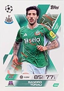 104 Sandro Tonali – Match Attax Extra 2025-2026 Topps