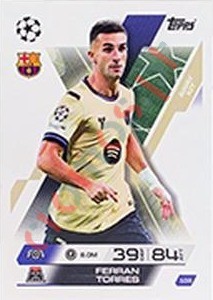 109 Ferran Torres – Match Attax Extra 2025-2026 Topps