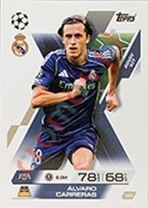 110 Alvaro Carreras – Match Attax Extra 2025-2026 Topps