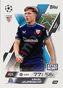 112 Mikel Jauregizar – Match Attax Extra 2025-2026 Topps