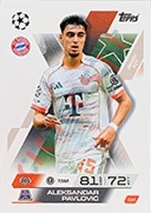 114 Aleksandar Pavlovic – Match Attax Extra 2025-2026 Topps