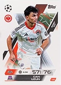 116 Can Uzun – Match Attax Extra 2025-2026 Topps