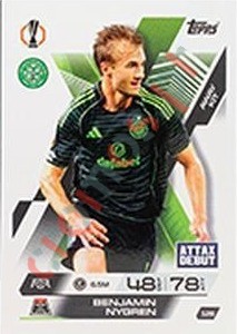 126 Benjamin Nygren – Match Attax Extra 2025-2026 Topps