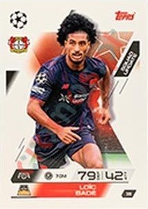 38 Loic Bade – Match Attax Extra 2025-2026 Topps