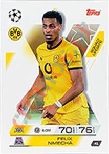 41 Felix Nmecha – Match Attax Extra 2025-2026 Topps