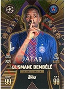 BAB5 Ousmane Dembele – Match Attax Extra 2025-2026 Topps