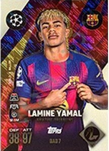 BAB7 Lamine Yamal – Match Attax Extra 2025-2026 Topps