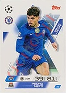 10 Pedro Neto – Match Attax Extra 2025-2026 Topps