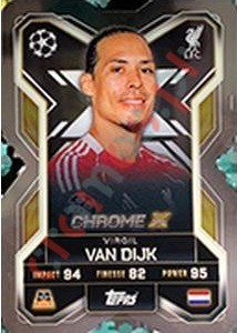 CX1 Virgil van Dijk – Match Attax Extra 2025-2026 Topps