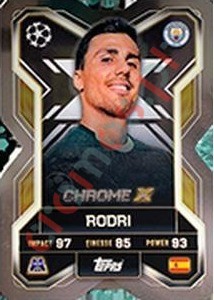 CX2 Rodri – Match Attax Extra 2025-2026 Topps