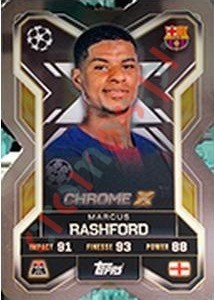 CX4 Marcus Rashford – Match Attax Extra 2025-2026 Topps
