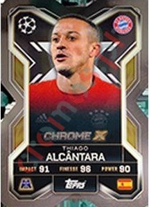 CX6 Thiago Alcantara – Match Attax Extra 2025-2026 Topps