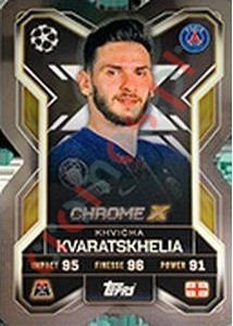 CX7 Khvicha Kvaratskhelia – Match Attax Extra 2025-2026 Topps