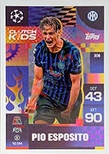 306 Pio Esposito – Match Attax Extra 2025-2026 Topps