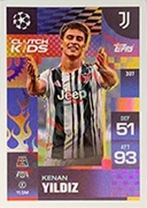 307 Kenan Yildiz – Match Attax Extra 2025-2026 Topps