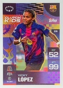 309 Vicky Lopez – Match Attax Extra 2025-2026 Topps