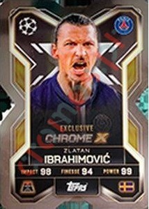 CX10 Zlatan Ibrahimovic – Match Attax Extra 2025-2026 Topps